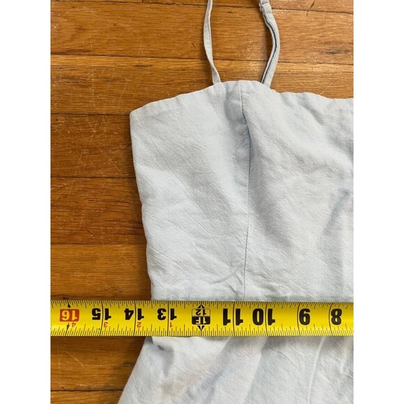 Superdown Women Vienna A-Line Mini Dress Blue Small A000894 - Picture 5 of 9